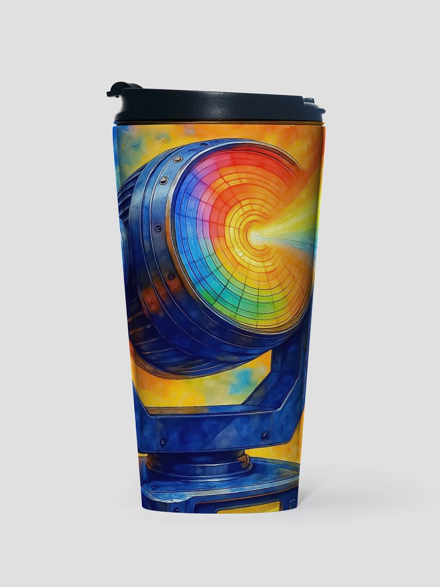 Theatrically Jerry: "Watercolor Moving Head Light Stainless Steel Travel Mug product image (1)