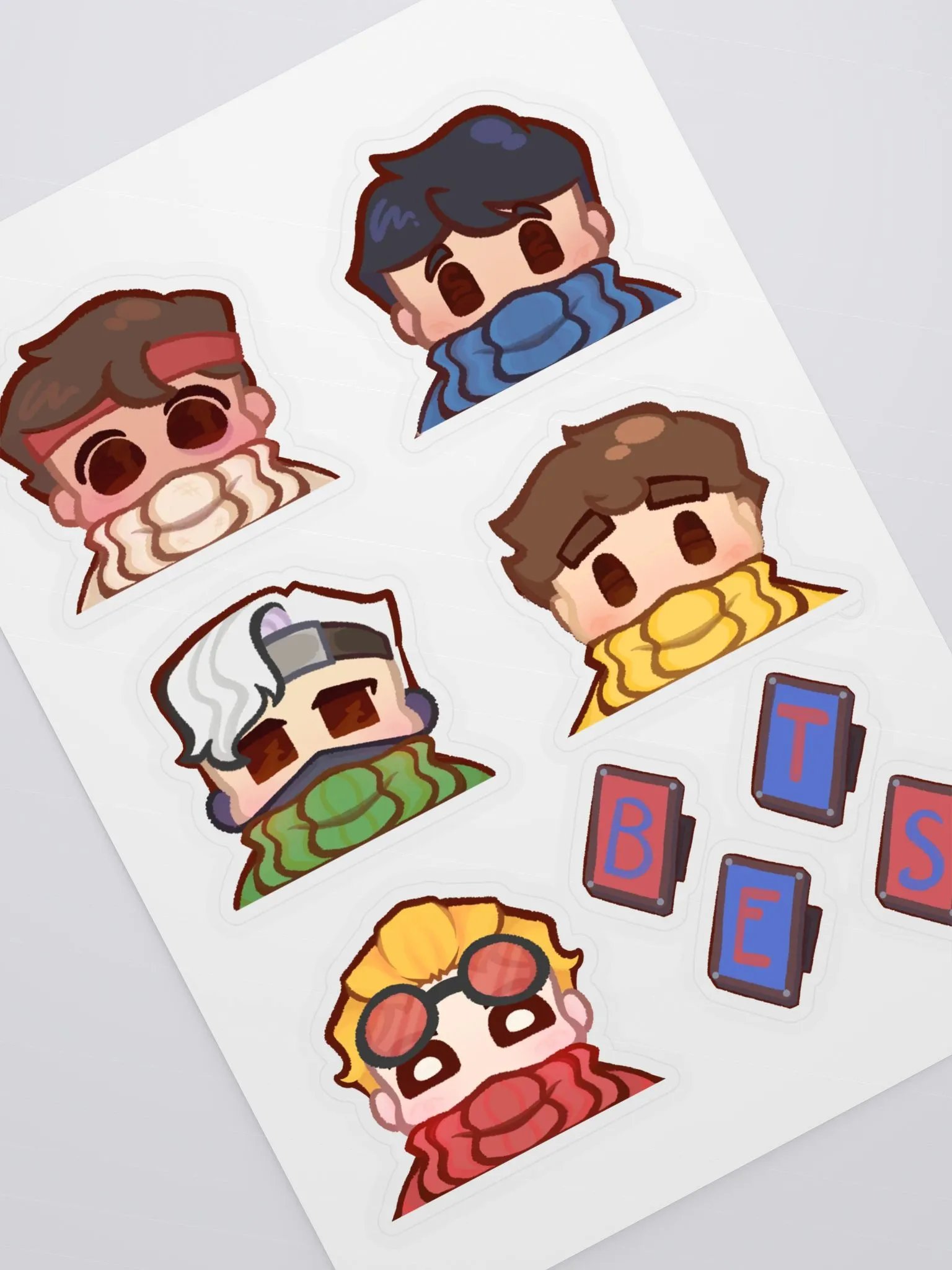 Team BEST & TIES - Sticker set product image (2)