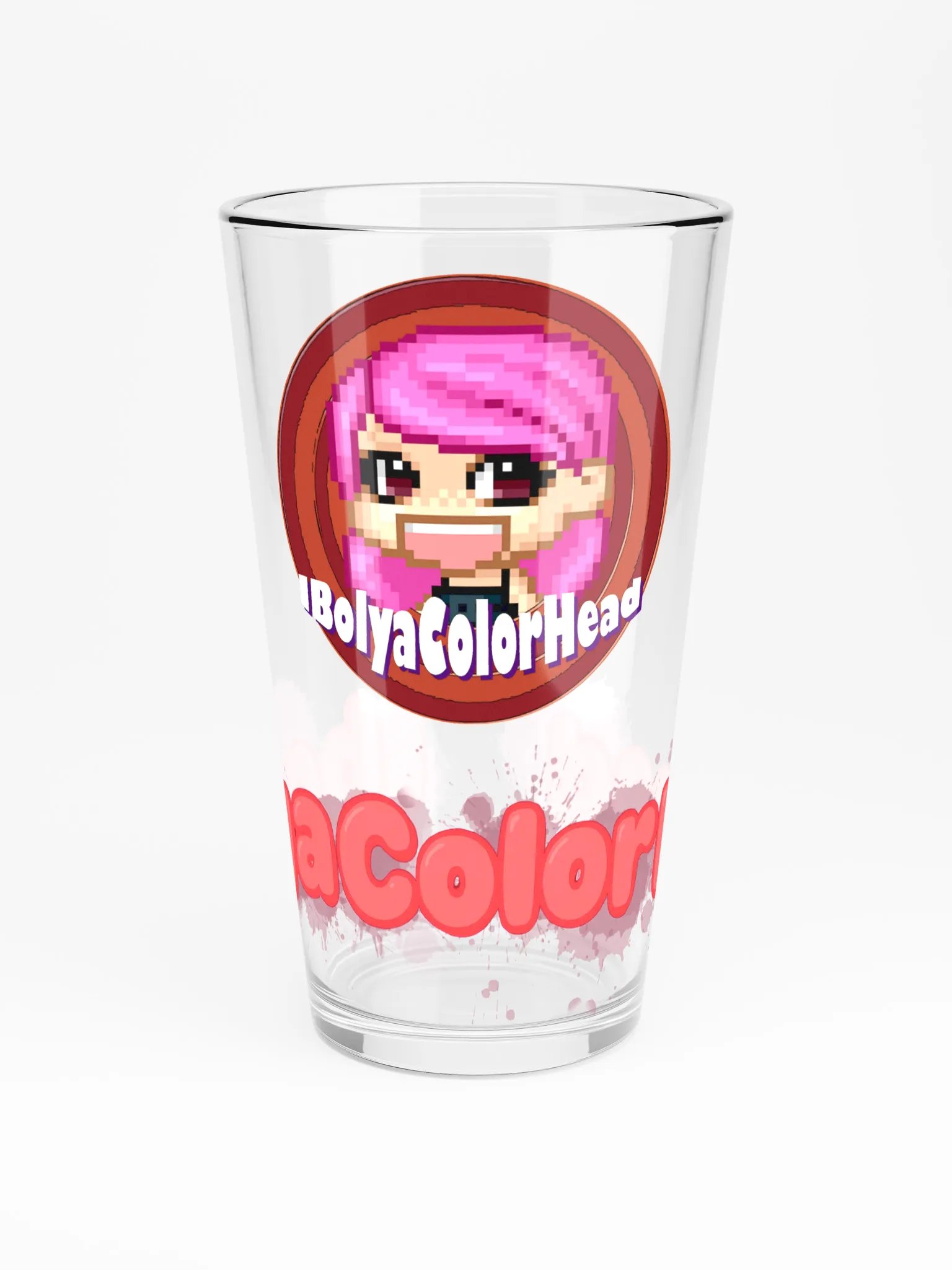 IbolyaColorHead Logo Glass product image (3)