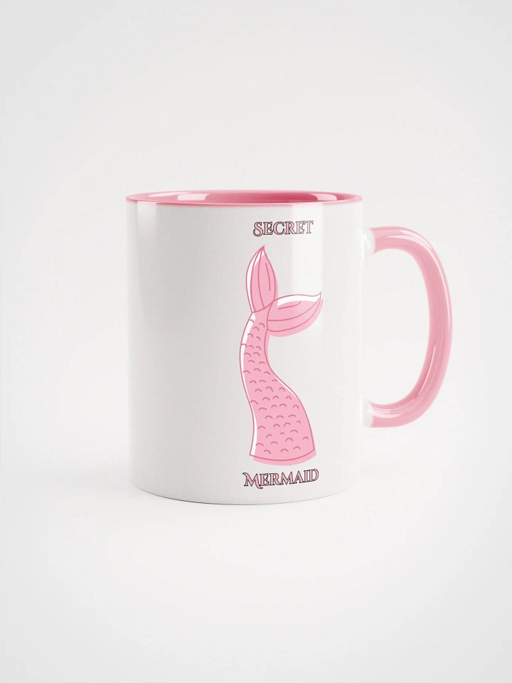 Secret Mermaid Mug with Redhead Planet logo product image (1)