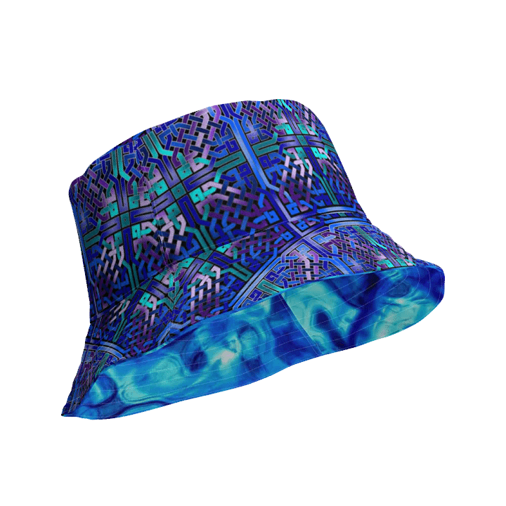 Blue Celtic Knot Buckethat product image (1)