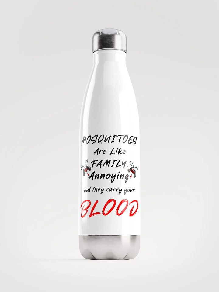 Bloody Mosquitoes Stainless Steel Water Bottle product image (1)