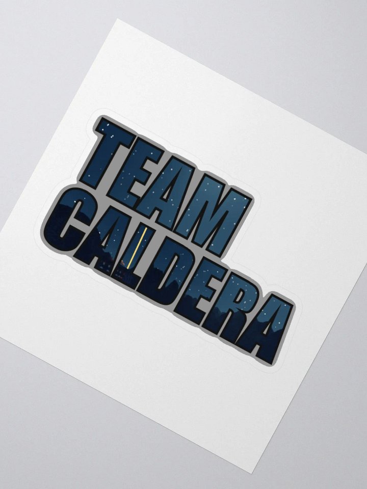 Team Caldera Sticker product image (2)