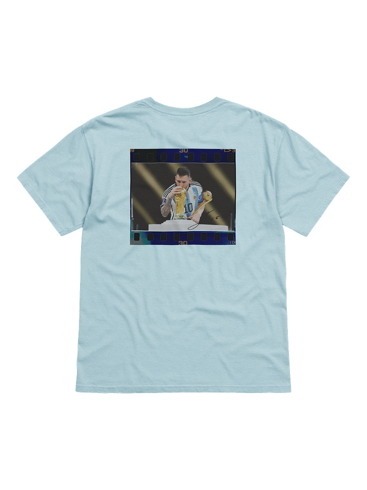 T-Shirt "There's 🐐 on my back (Messi edition)" from collection 🐐's product image (2)