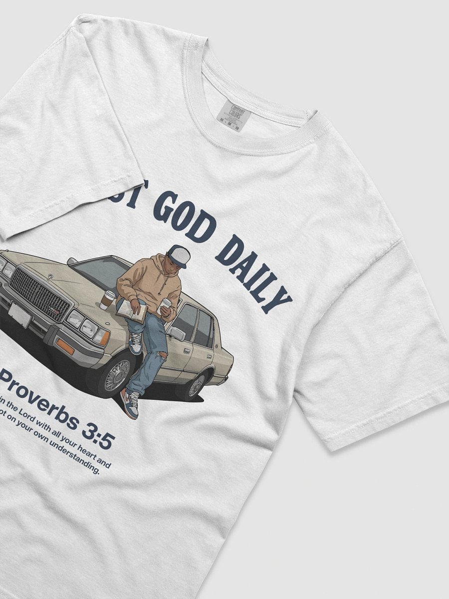 I Trust God Daily Garment-Dyed Heavyweight T-Shirt product image (4)