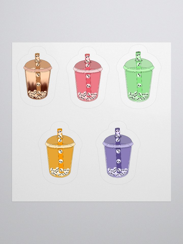 Death By Boba 3"x3" product image (1)