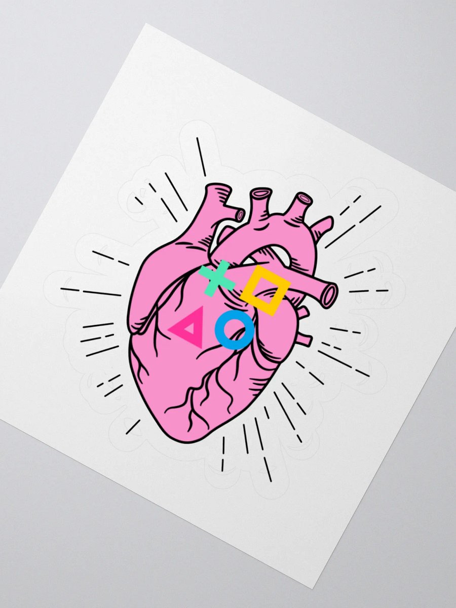 Heart Of Game Sticker product image (6)