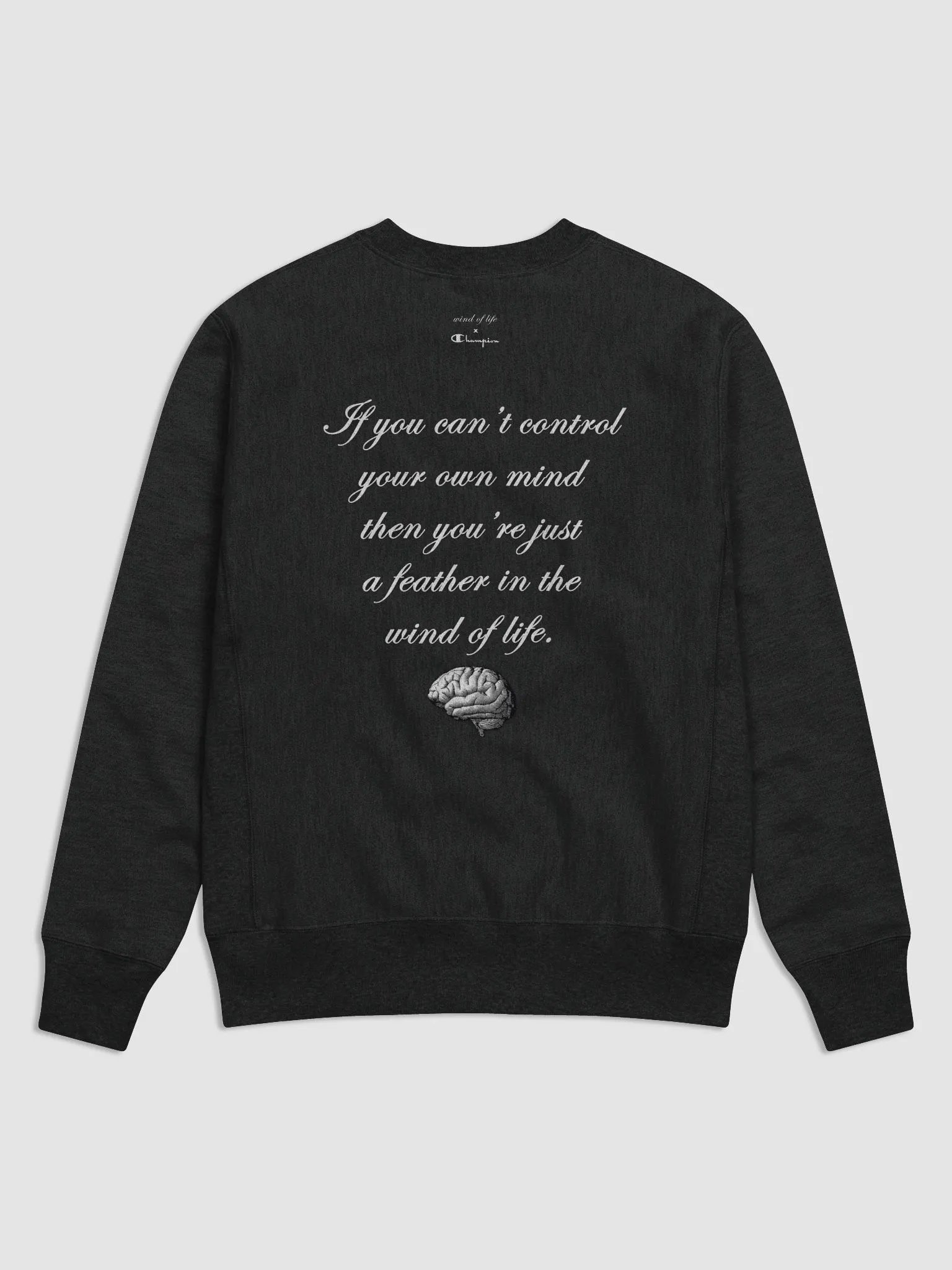 Wind of Life X Champion® Cotton Sweatshirt product image (2)