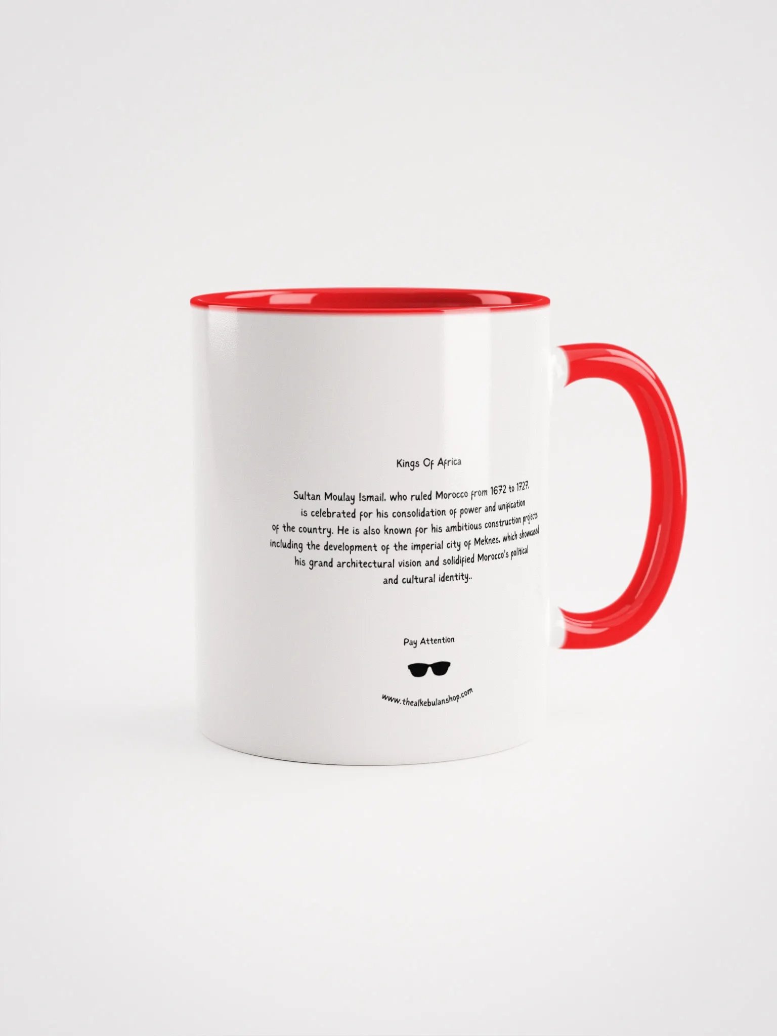 Sultan Moulay Ismail: Kings Of Africa Mugs product image (2)