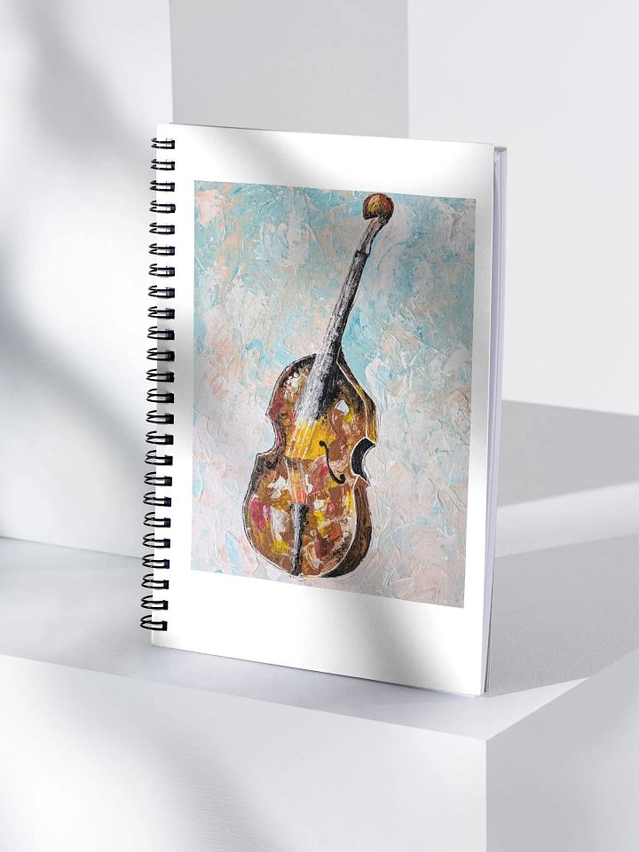 Spiral Double Bass Notebook product image (1)