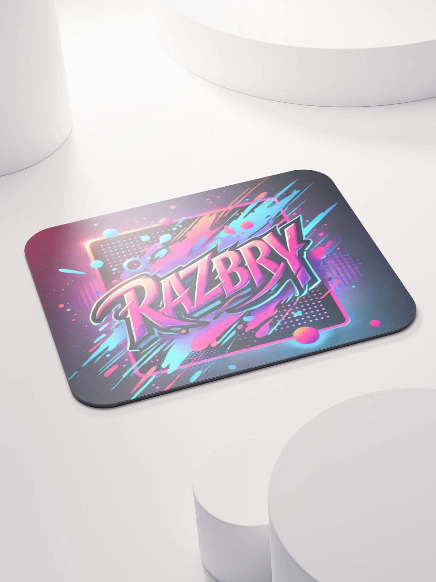 Razbry Reefs Neon Splash Mousepad product image (4)