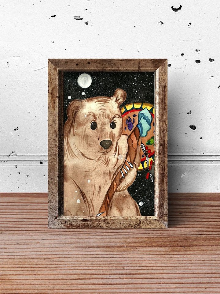 Bear Shaman Art Print product image (18)