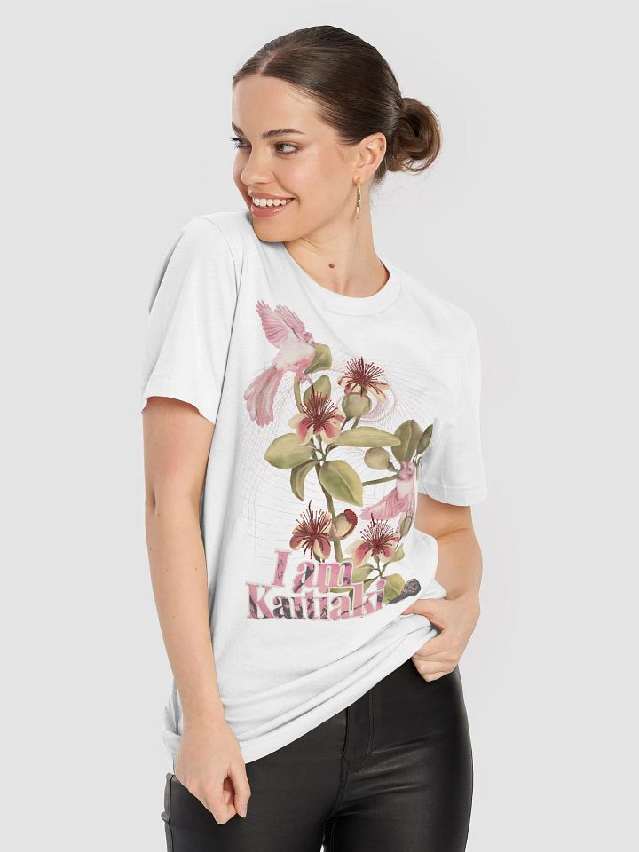 Unisex I am Kaitiaki - Feijoa Flowers and Fantails Decolonisation Aotearoa Tee product image (2)