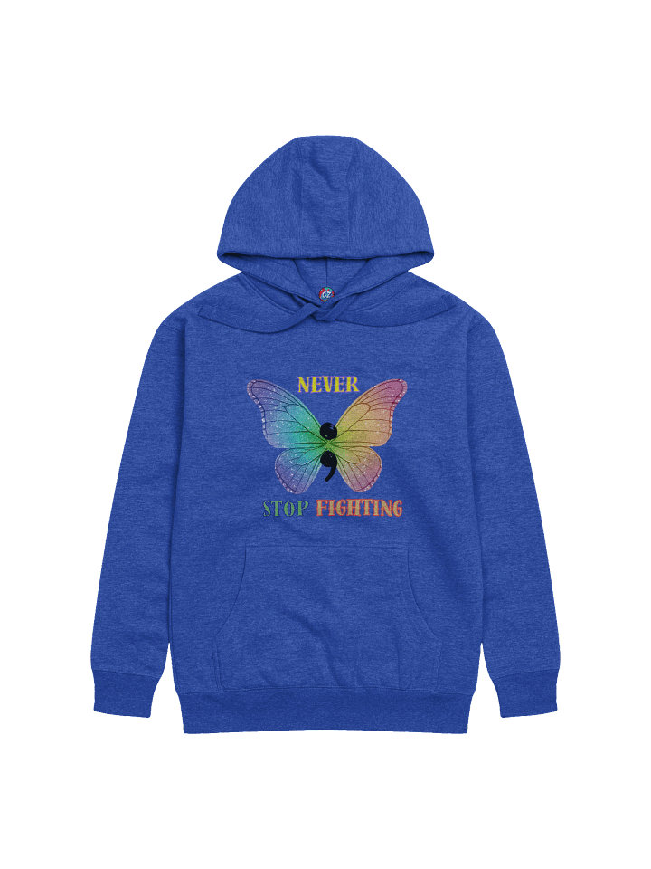 Never Stop Fighting Unisex Hoodie product image (3)