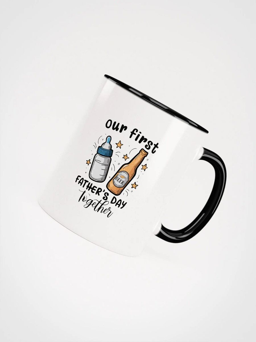 Celebrate the Joy of Fatherhood with Our First Father's Day Together Coffee Mug product image (31)