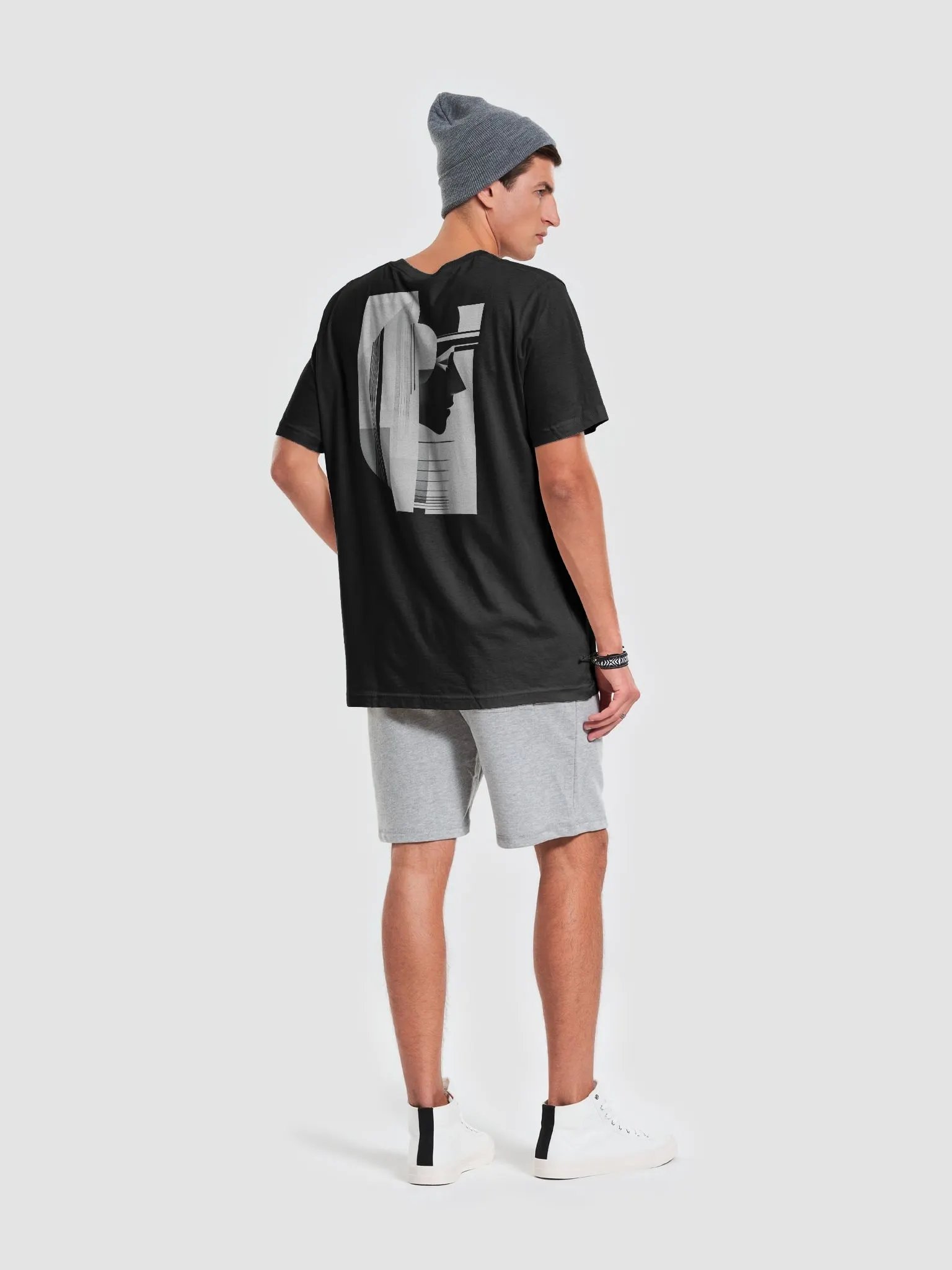 Abstract Persona 006 (Black) (T-shirt) product image (7)