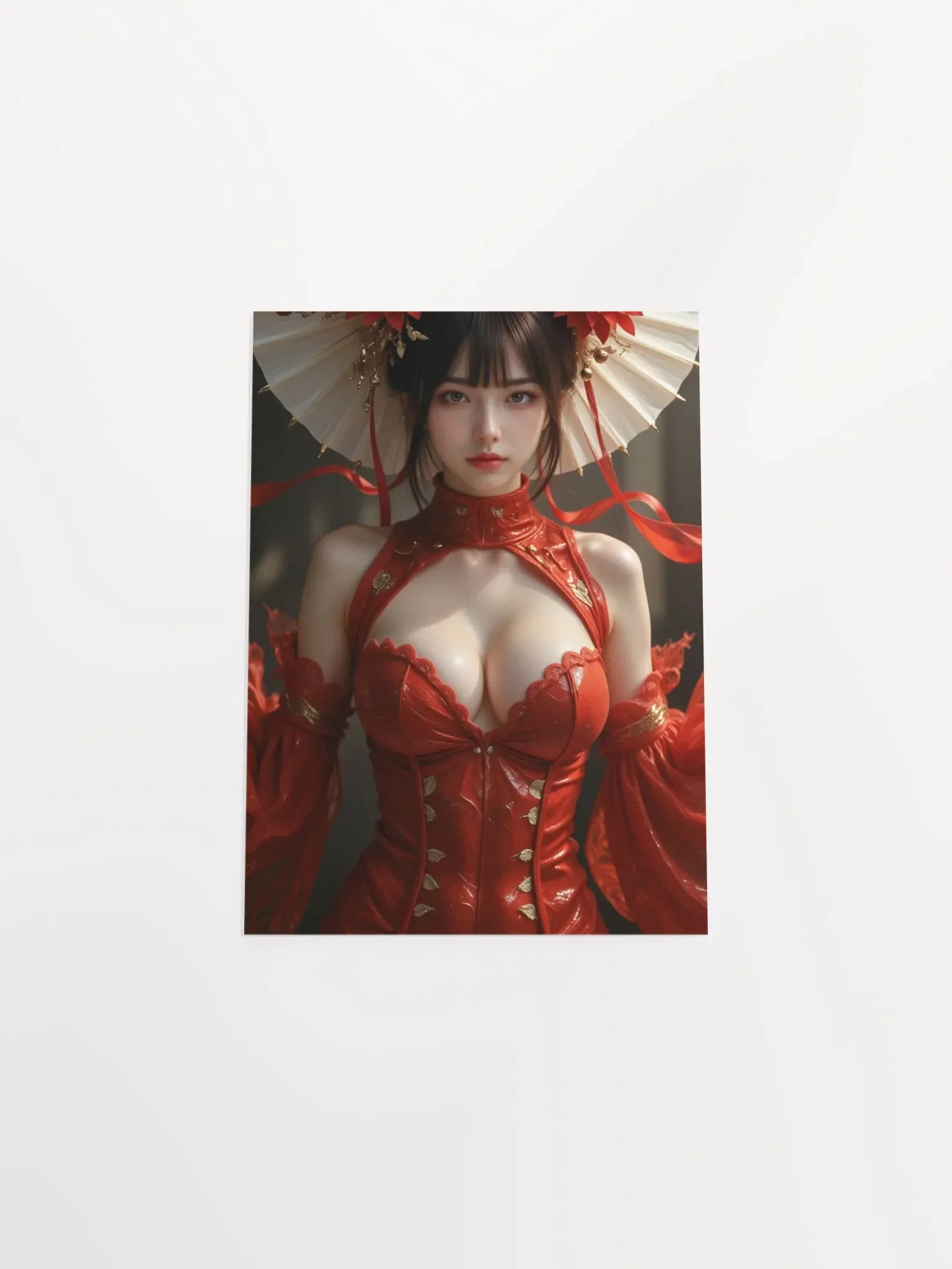 Crimson Elegance Poster product image (4)