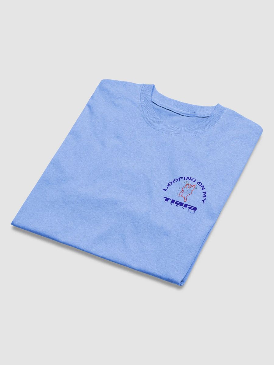 Looping On My Tiara - T-Shirt - Light Shirt w/Blue Logo product image (3)