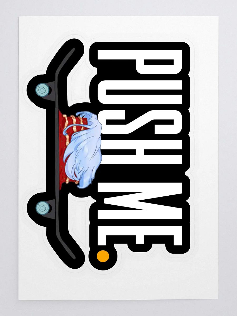 Push Me Sticker product image (2)