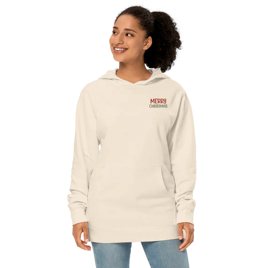 Embroidery Merry Christmas Bliss Hoodie product image (5)