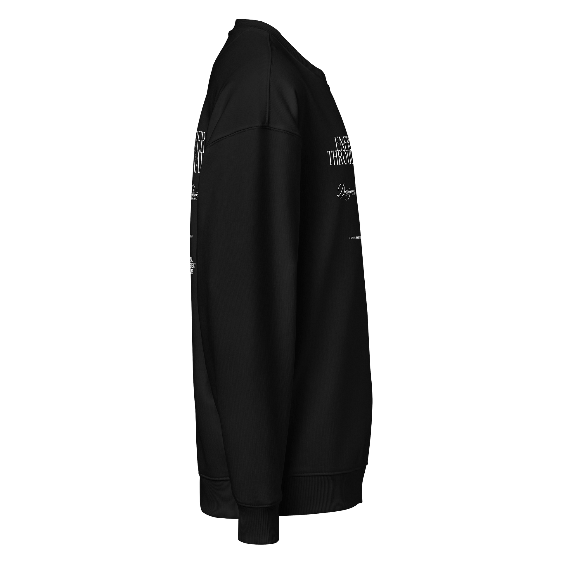 Quiet Power Crewneck – Black Signal / Capsule 01 product image (9)