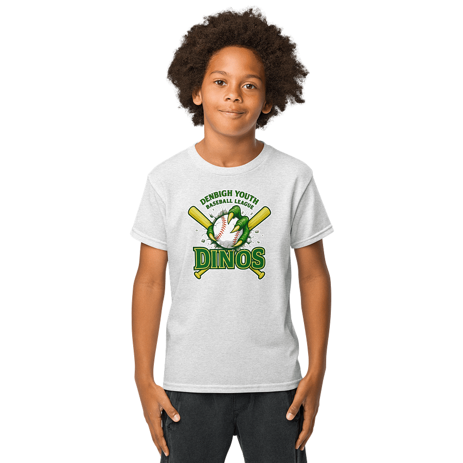 DINOS Youth Baseball Tee product image (8)