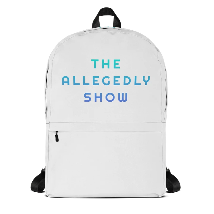 The Allegedly Show Backpack product image (1)