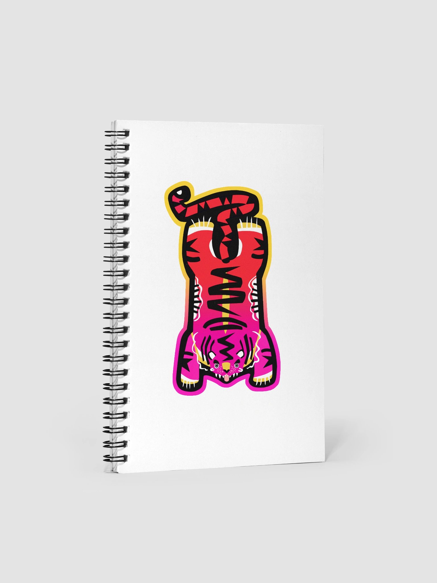 Red and Orange Tiger Notebook product image (1)