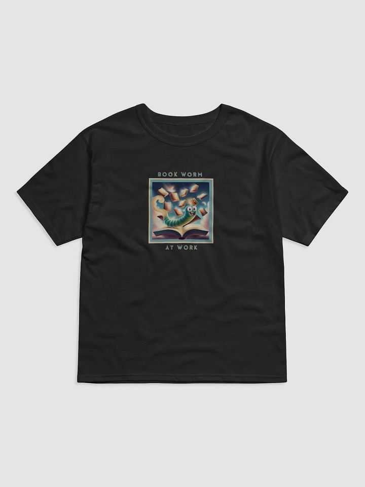 Book Worm at Work Relaxed Fit T-Shirt product image (3)