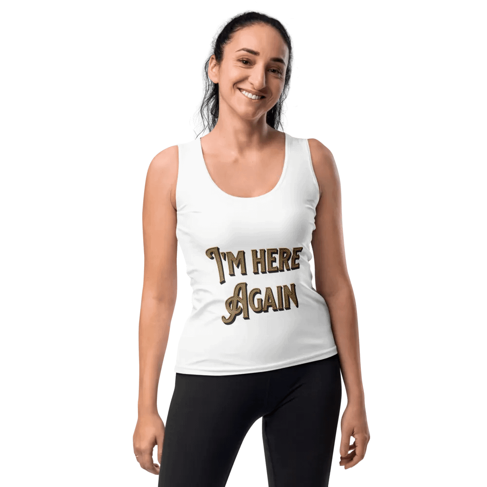 Golden Elegance All-Over Tank Top product image (10)