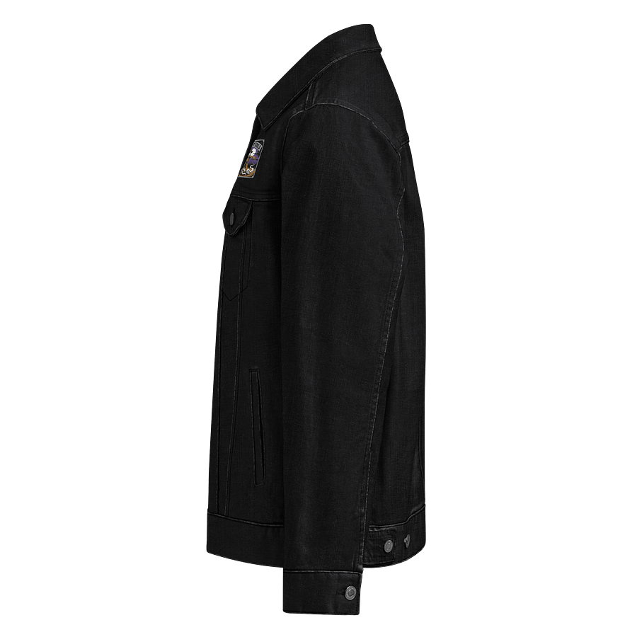 Midnight Veil Designs Harvest of Souls Denim Jacket - Black Denim (S-2XL) product image (3)