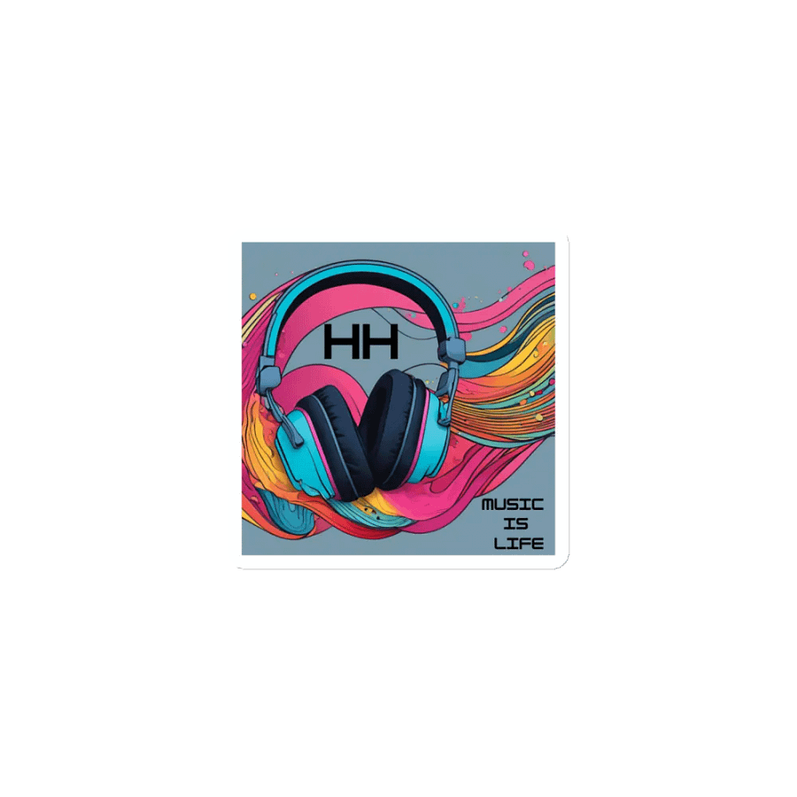 HH Headphones Die-Cut Magnet product image (1)