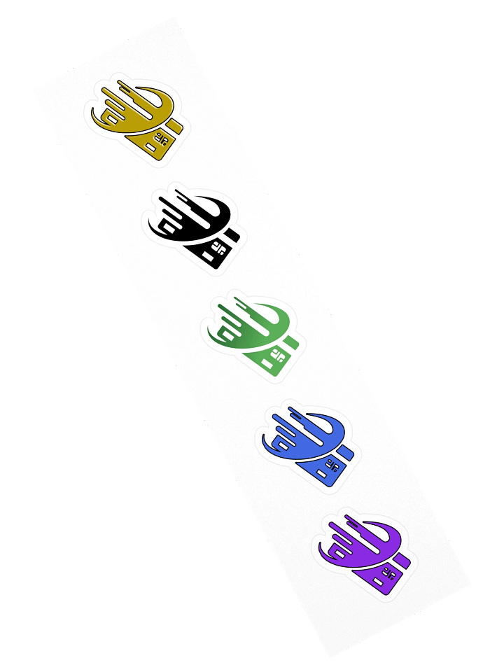 SunnyMoney Logo Sticker Pack (5-Color Set) product image (2)