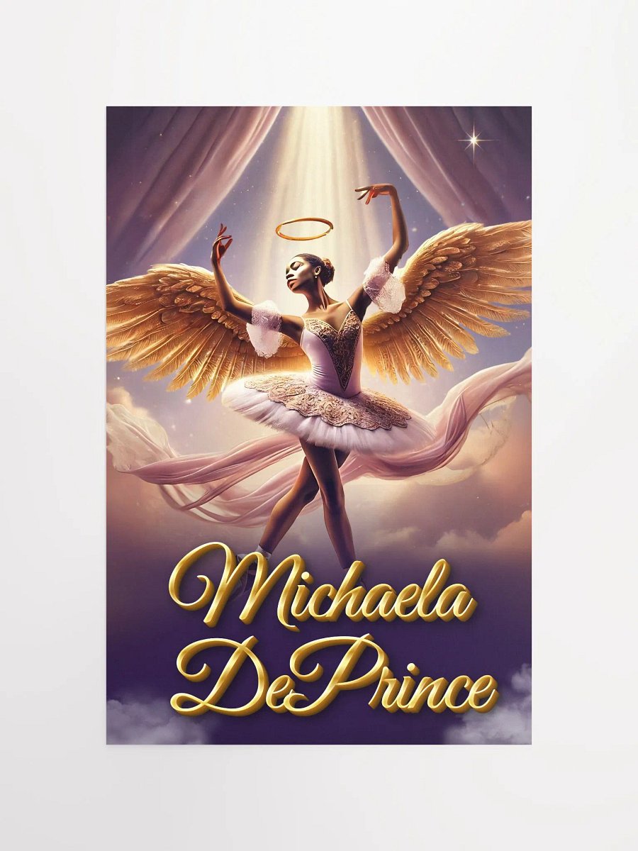 MICHAELA DEPRINCE REMEMBRANCE POSTER (UNFRAMED) product image (4)