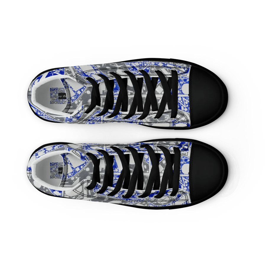 Cartoon Crankshaft Women's High Top Canvas Shoes product image (12)