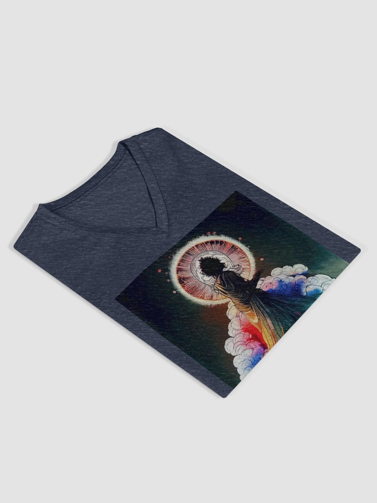 Sophisticated Comfort: Women's Relaxed V-Neck T-Shirt product image (4)