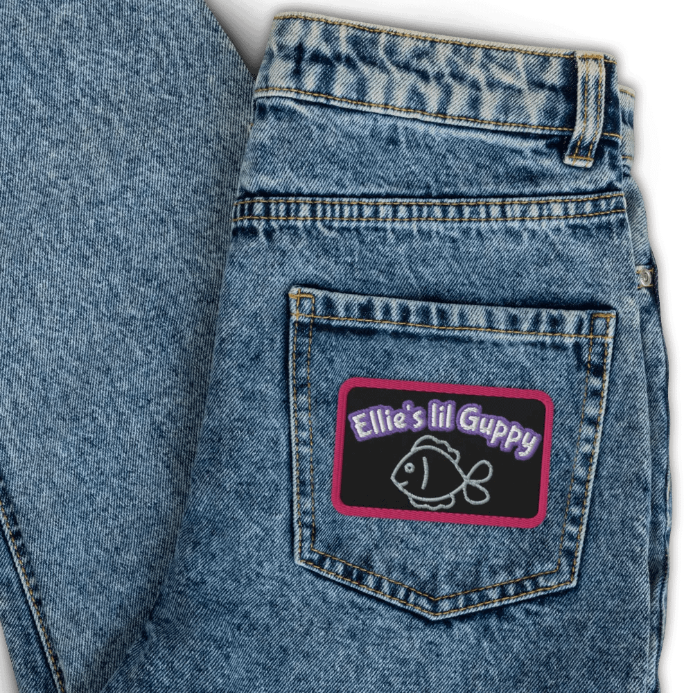 Lil Guppy Embroidered Patch product image (3)