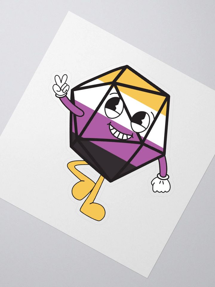 Enby Pride Sticker product image (2)