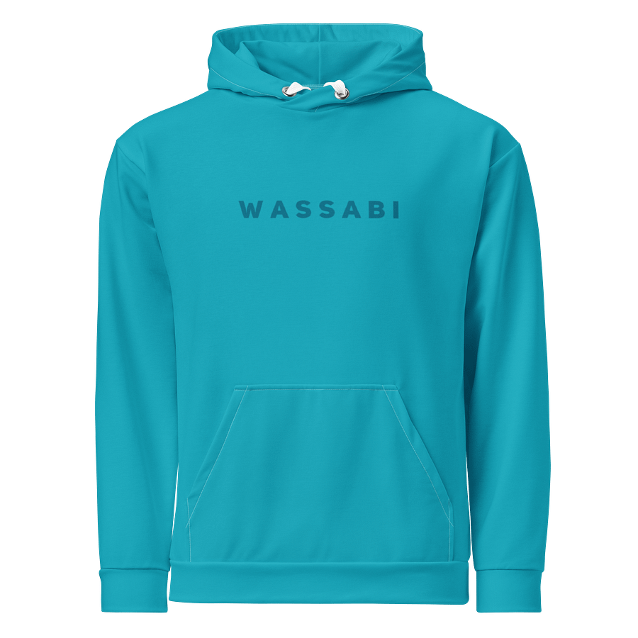 Wassabi Turquoise Hoodie product image (1)
