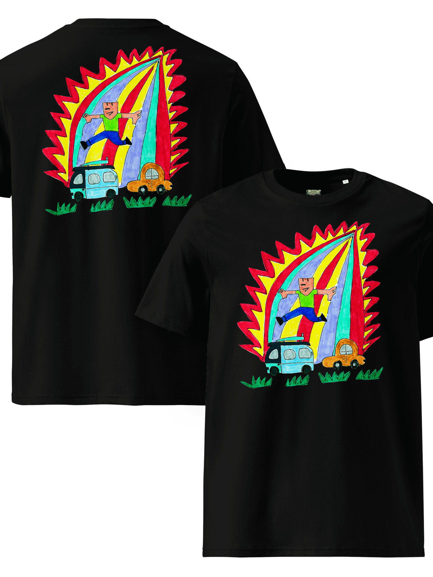 Rays of Freedom Unisex Organic Tee product image (12)