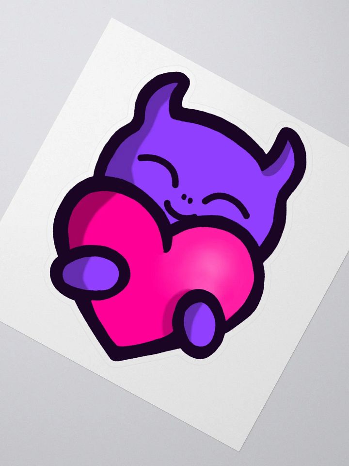 Heart Jeffrey Sticker product image (1)