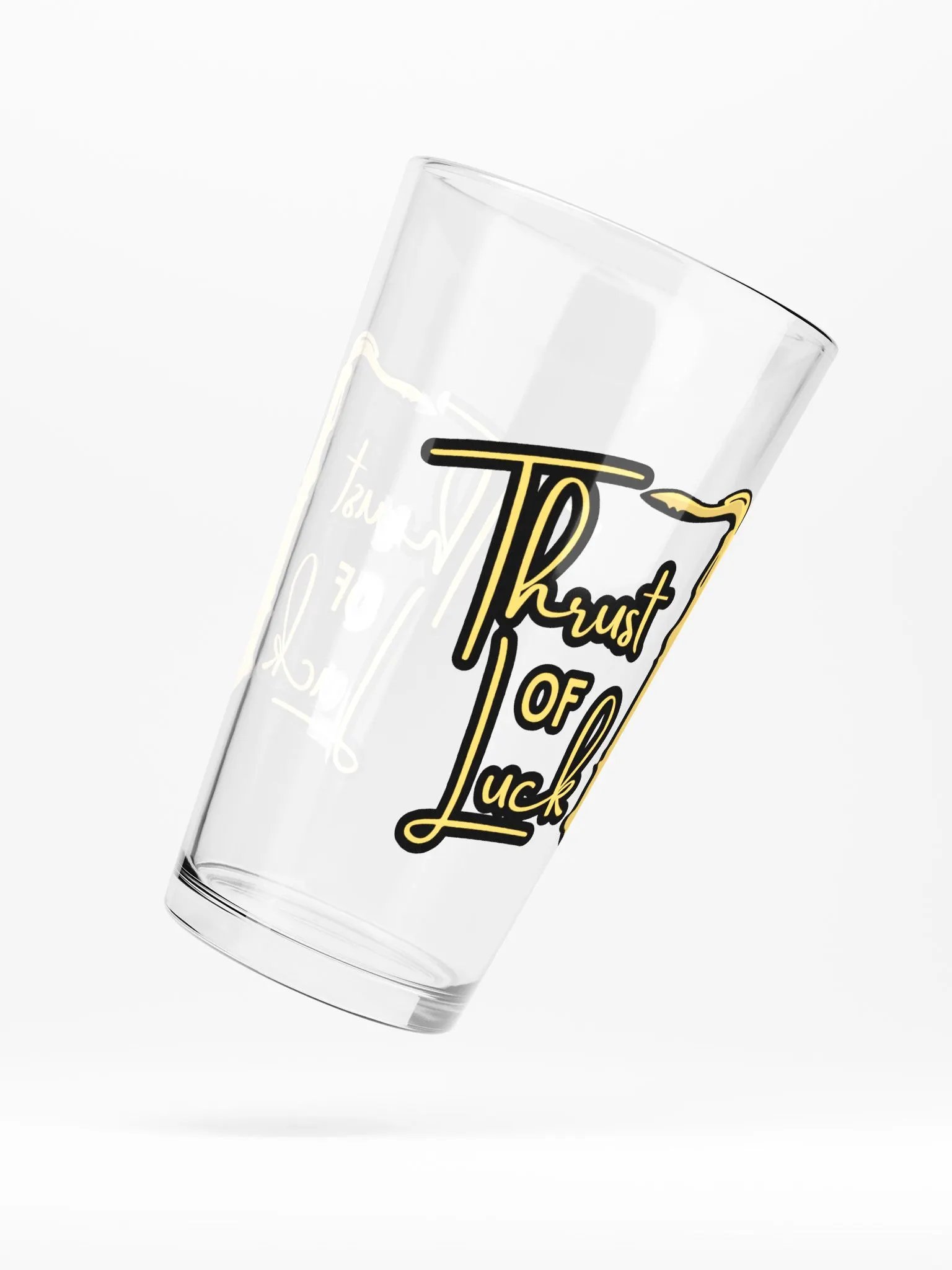 Thrust of Luck Pint Glass product image (5)