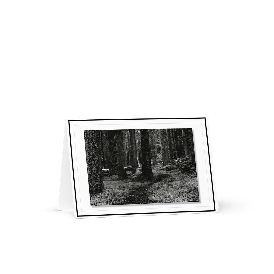 Hiking in the Buckhorn Wilderness Greeting Card product image (1)