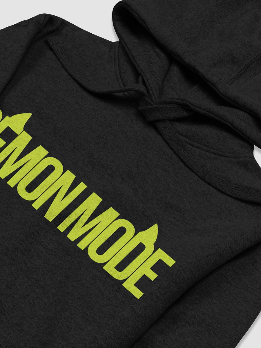 Demon Mode - Oni Echo Echo Hoodie (Lime Lettering) product image (3)