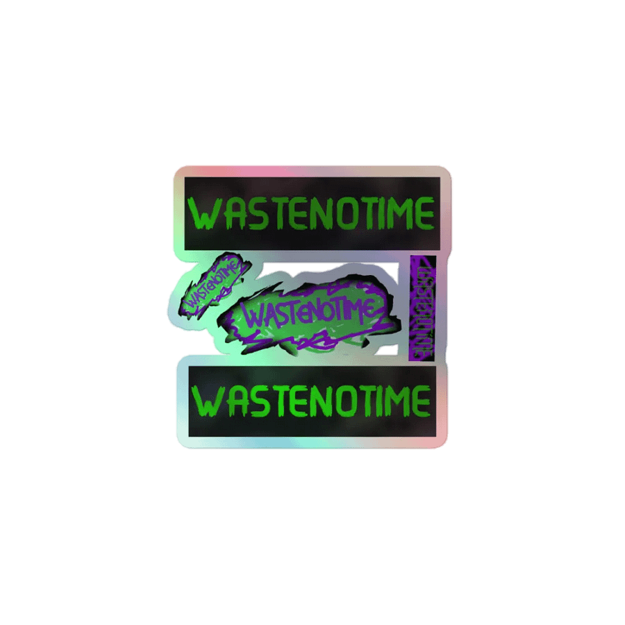 wastenotime stickers product image (1)