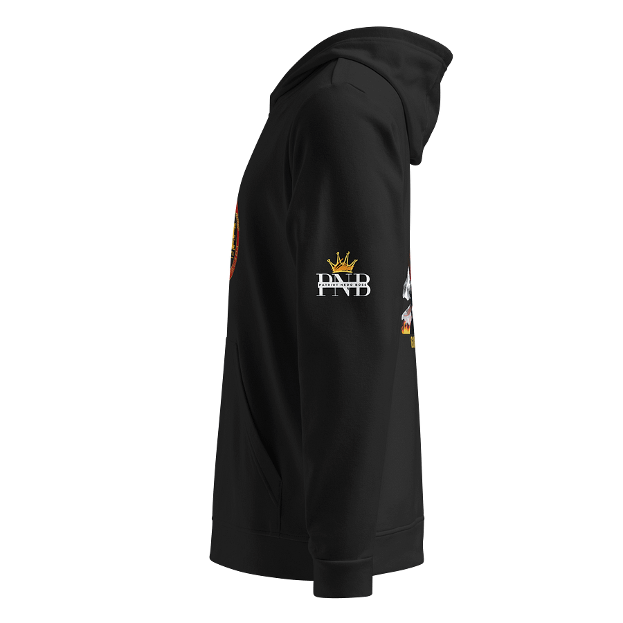 Kad Krenemo Gorit će nebo i zemlja Emblem Hoodie product image (2)