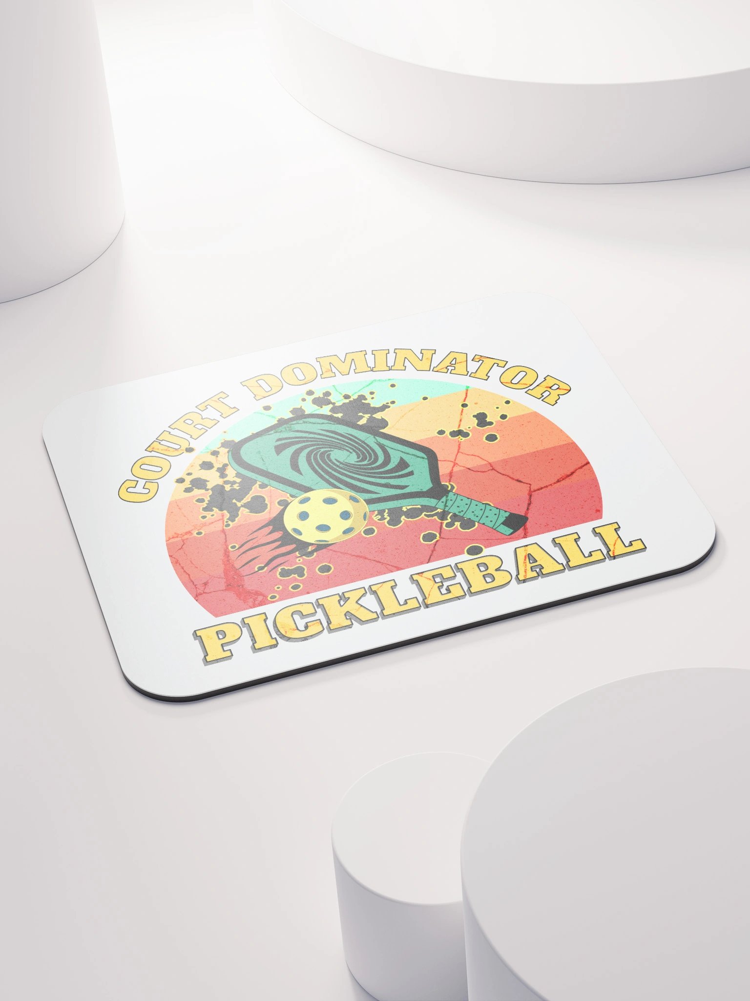 Court Dominator Pickleball Energetic Mouse Pad product image (4)