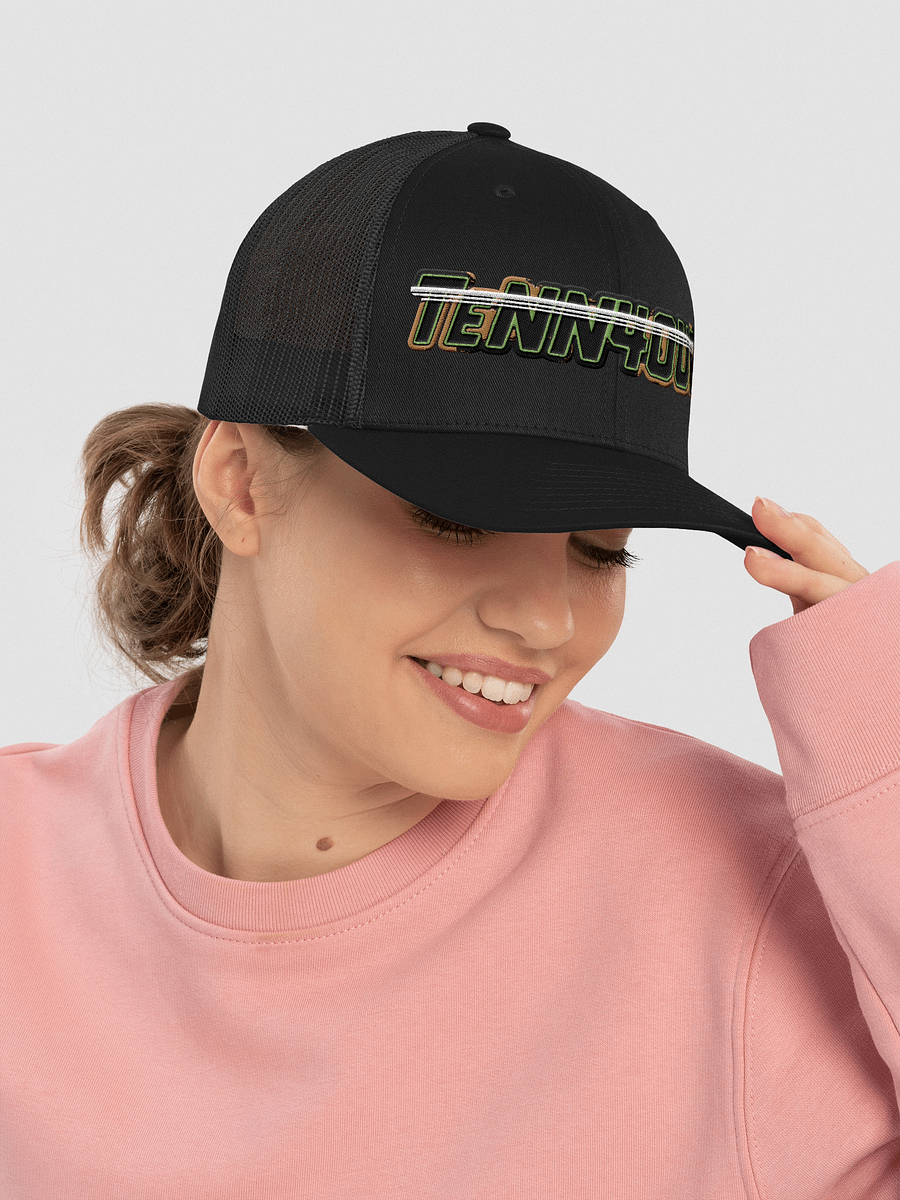 TENN4OUR Camo LOGO TRUCKER HAT product image (14)