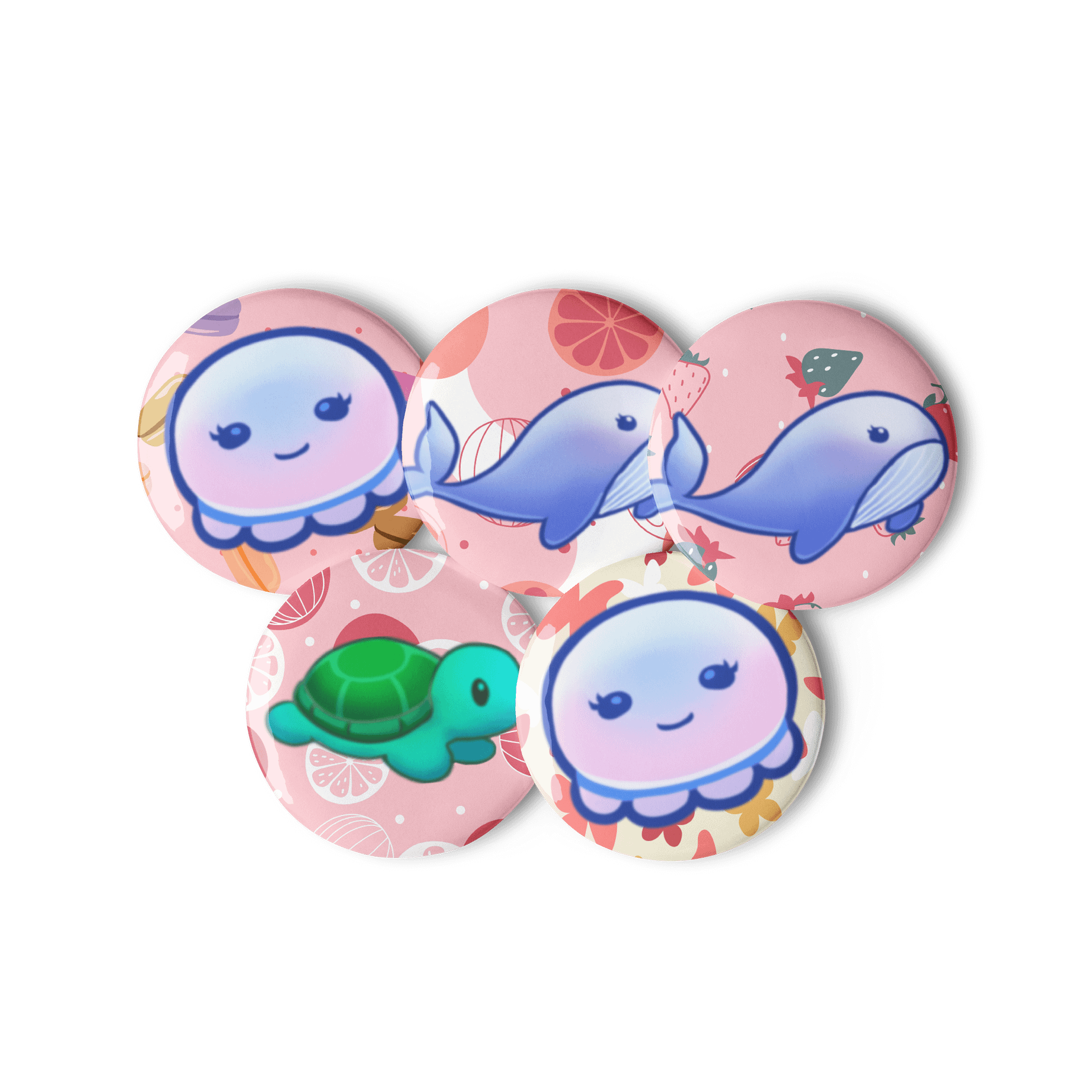 Summer Sea Creatures - Buttons product image (2)