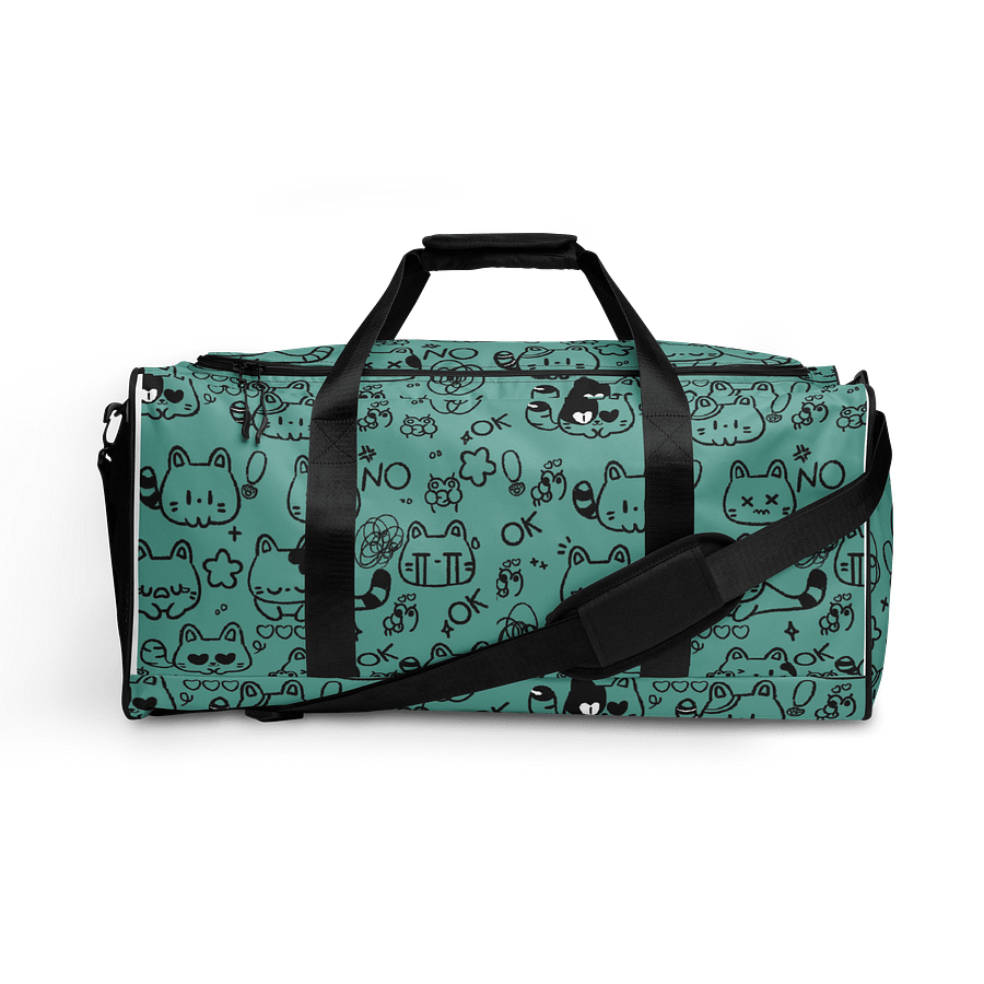 Cats Doodles Duffle Bag product image (1)